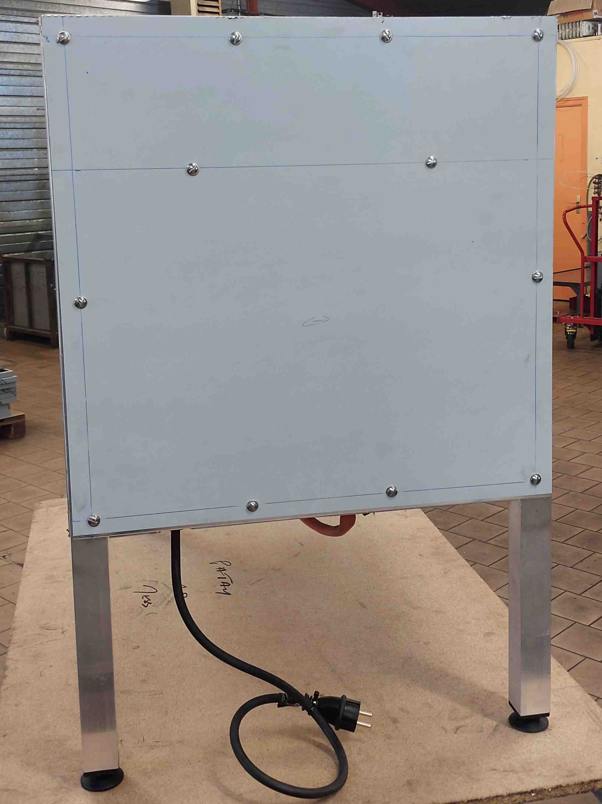 Etuve chauffante sur mesure face arrière